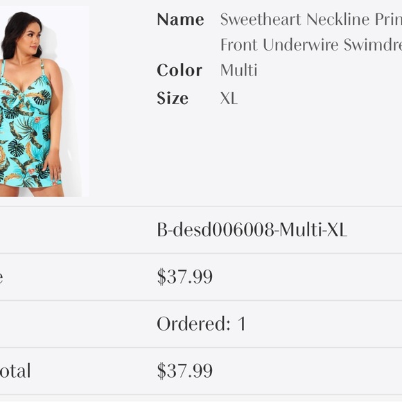 Swimdress from MeetCurve - Picture 6 of 6